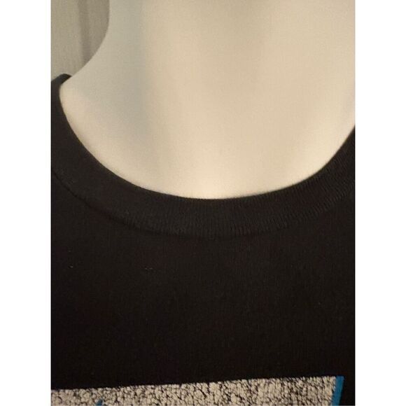 Fox Racing Black and Blue Short Sleeve T-Shirt. Size Large - Picture 3 of 6